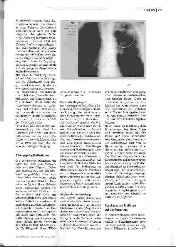 Vorschauseite 2: Von der Mottenburg zur modernen Therapie