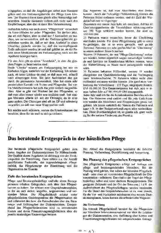 Vorschauseite 6: Von der Lücke zur Brücke Pflegeüberleitung am Gemeinschaftskrankenhaus Herdecke