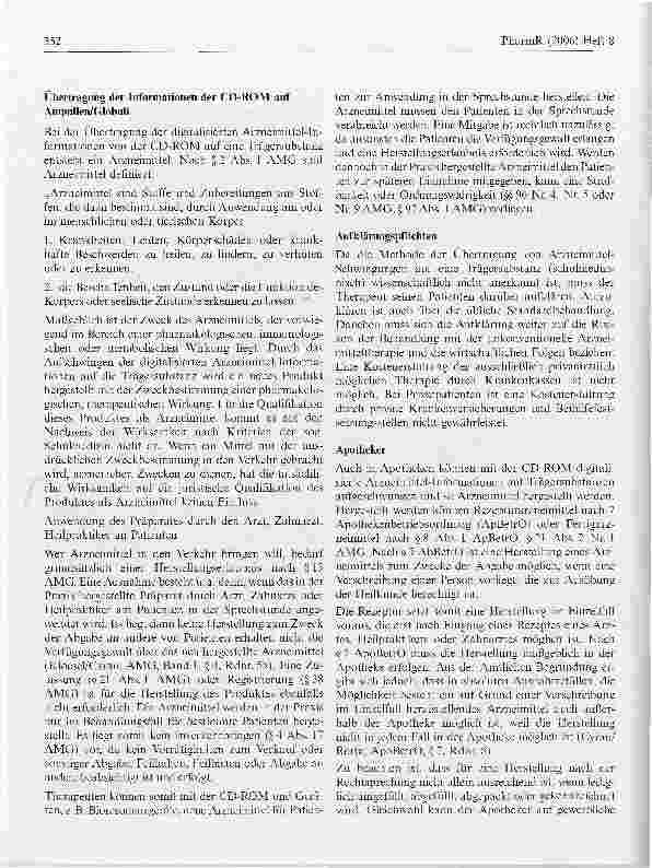 Vorschauseite 2: Die elektronische Arzneimittel-Therapie