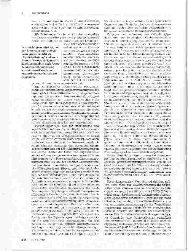 Vorschauseite 4: Mitbestimmung bei Führungspositionen in Kommunen