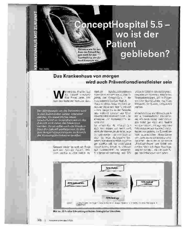 Vorschauseite 1: ConceptHospital 5.5Wo ist der Patient geblieben?