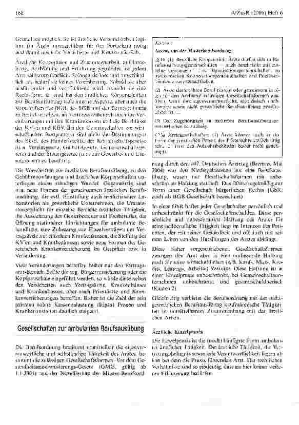 Vorschauseite 2: Ärztliche Gemeinschaften