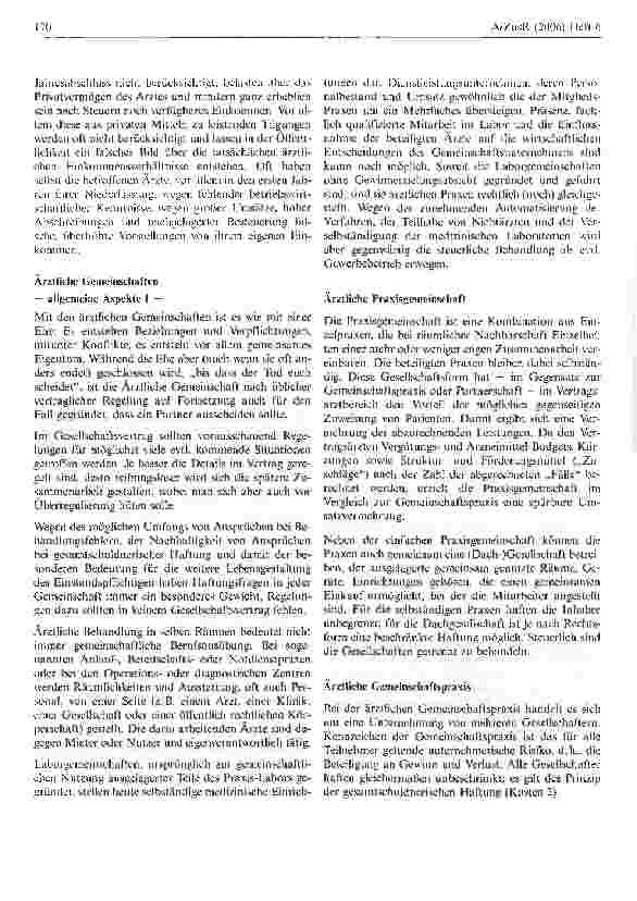 Vorschauseite 4: Ärztliche Gemeinschaften