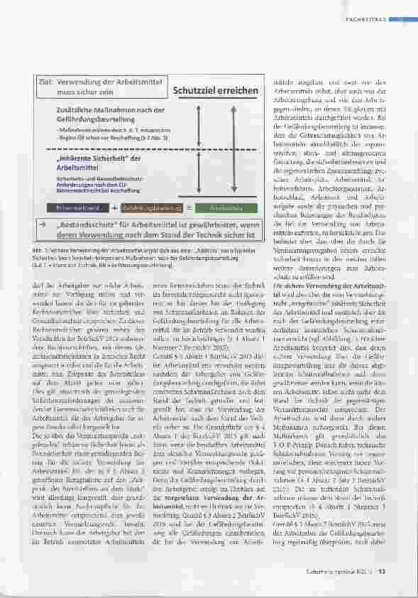 Vorschauseite 2: Stand der Technik im Betrieb und Brandschutz