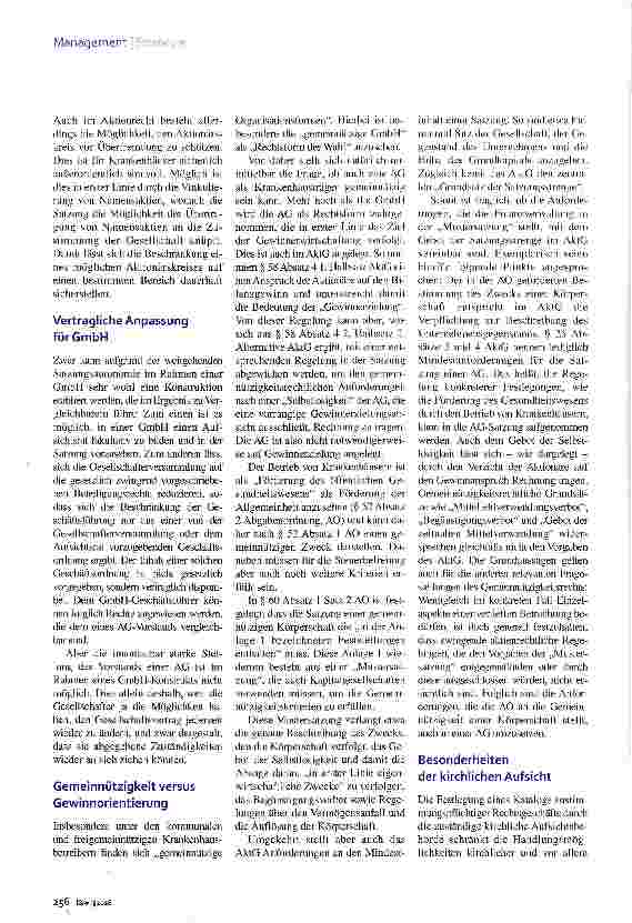Vorschauseite 3: Gemeinnützige Aktiengesellschaft Jung und modern
