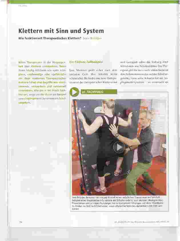 Vorschauseite 1: Klettern mit Sinn und System