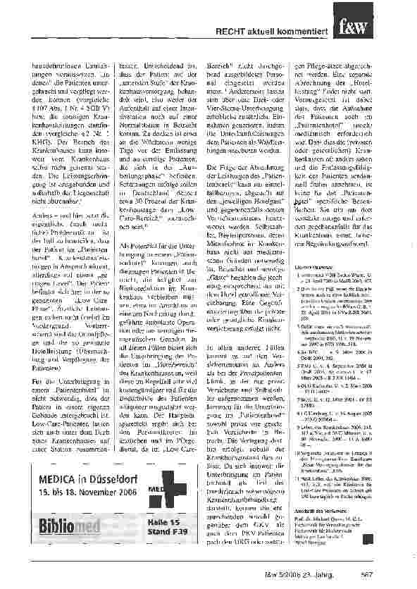 Vorschauseite 4: Der Krankenhausbegriff im Wandel - Zwischen Akutkrankenhaus, Privatpatientenklinik und Patientenhotel