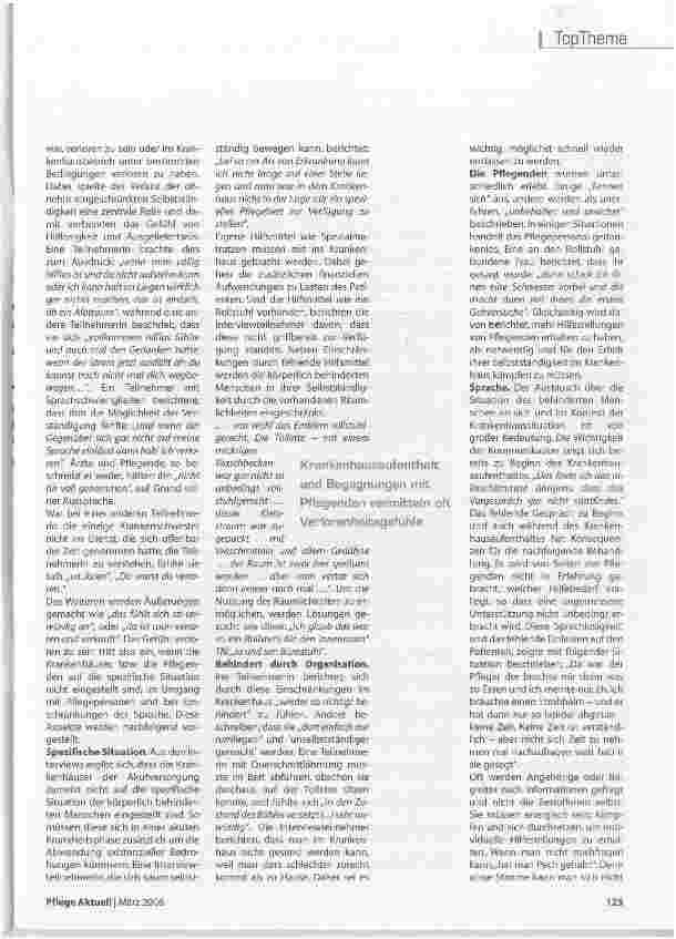 Vorschauseite 4: Behinderte Pflegewelten