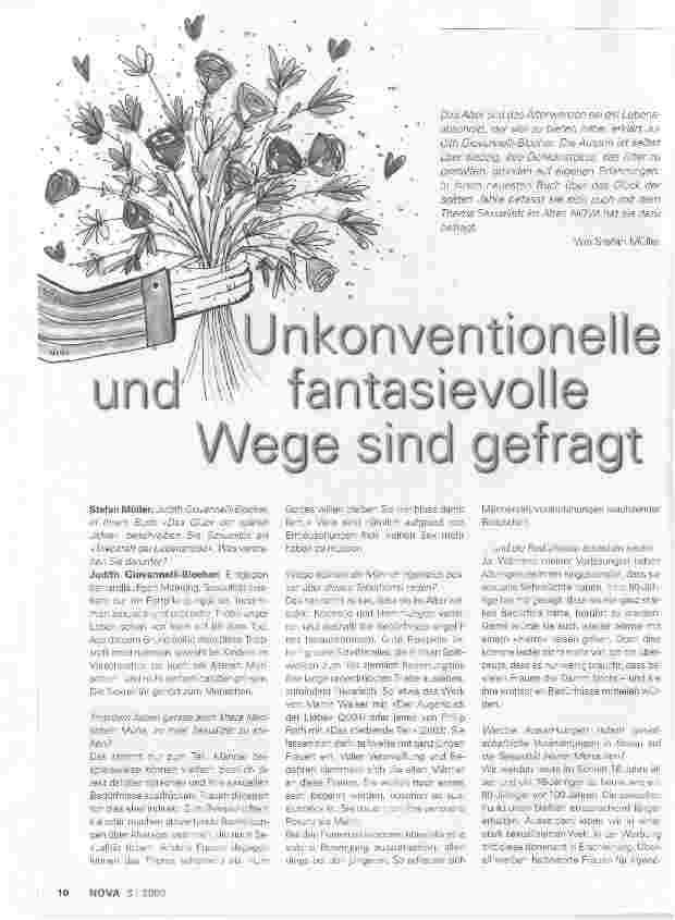 Vorschauseite 1: Unkonventionelle und fantasievolle Wege ind gefragt