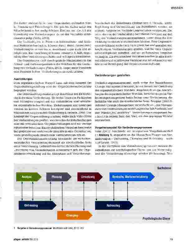 Vorschauseite 2: Change Management - wie Veränderungen in der Praxis gelingen können
