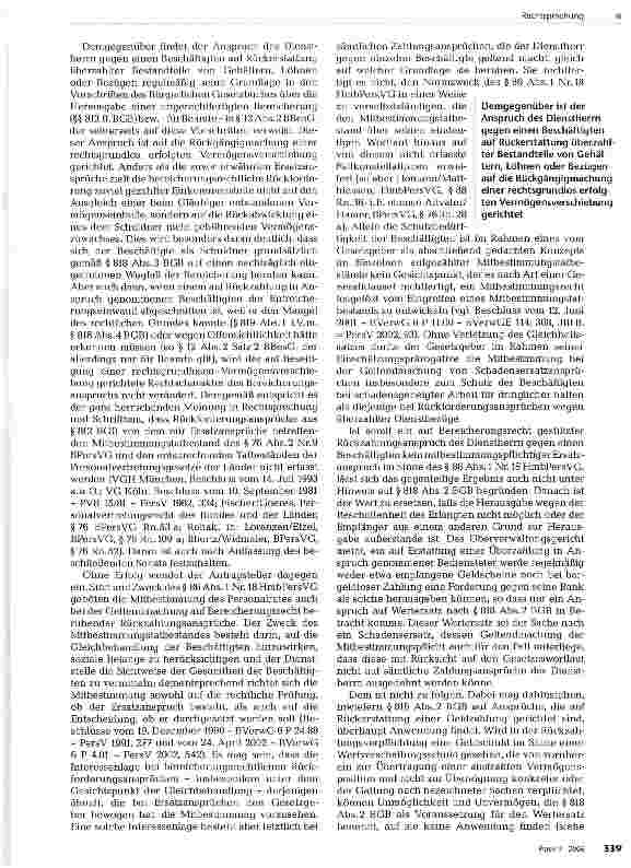 Vorschauseite 3: Mitbestimmungstatbestand: Geltendmachung von Ersatzansprüchen