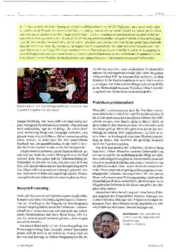 Vorschauseite 2: In Teilzeit zur Pflegefachkraft