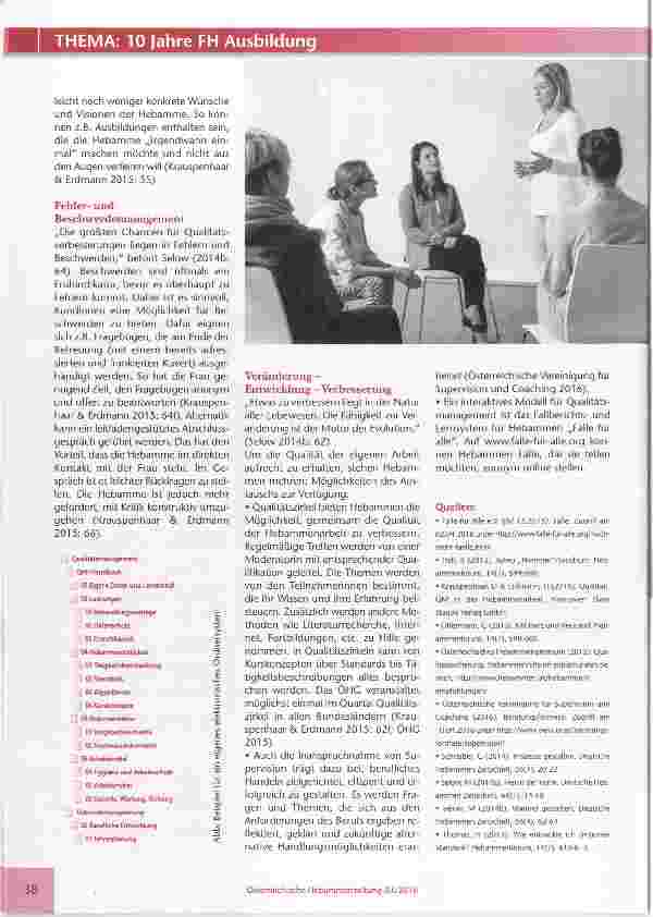 Vorschauseite 3: Qualitätsmanagement in der freien Praxis