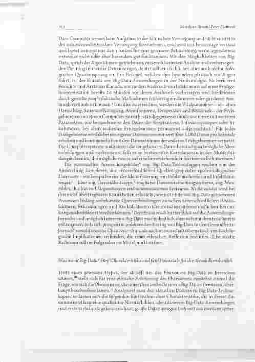 Vorschauseite 2: Ethische Herausforderungen einer sogenannten Big-Data basierten Medizin