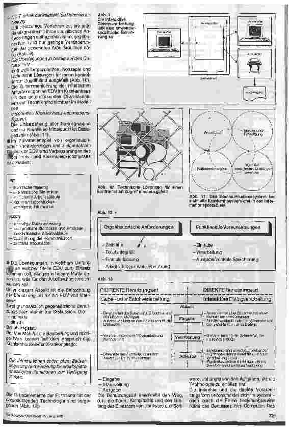 Vorschauseite 4: Elektrische Datenverarbeitung in der Krankenpflege 7. Folge: Der Schritt von der Bedarfserkennung zur Bedarfsdeckung 1. Teil