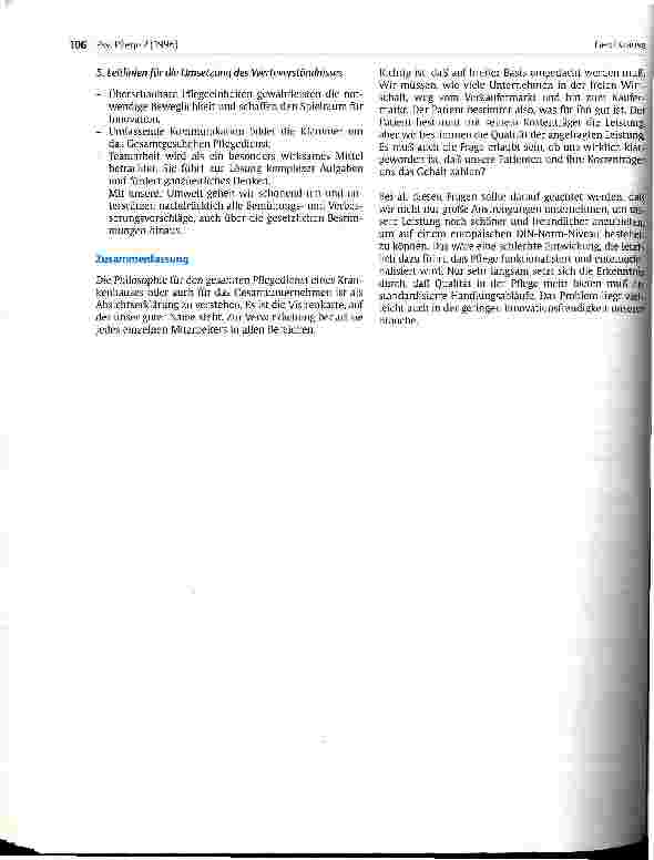 Vorschauseite 3: Qualitätsmanagement in der Pflege - Der Patient als Kunde