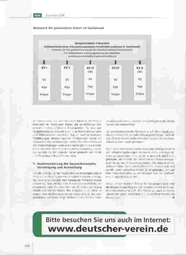Vorschauseite 5: Communities That Care Umsetzung einer präventiven Langzeitstrategie in der Stadt Oldenburg