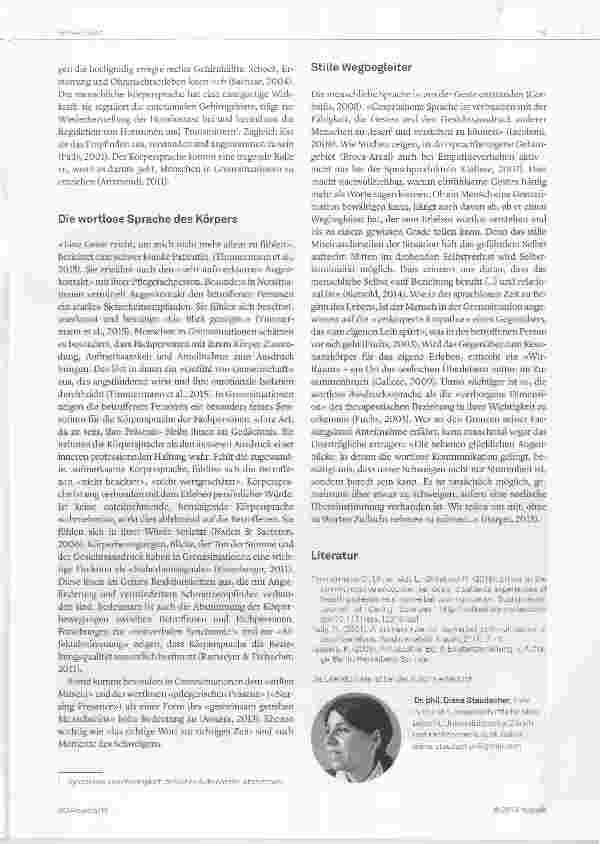Vorschauseite 3: An den Grenzen der Sprache