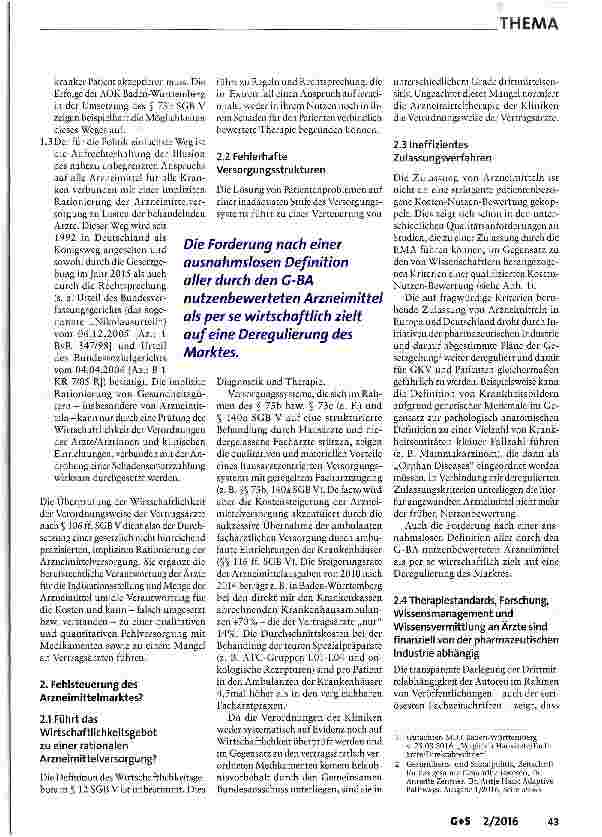 Vorschauseite 2: Erforderlichkeit einer Wirtschaftlichkeitsprüfung?