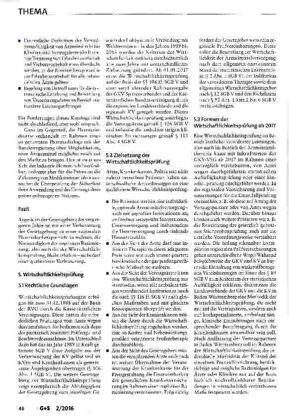 Vorschauseite 5: Erforderlichkeit einer Wirtschaftlichkeitsprüfung?