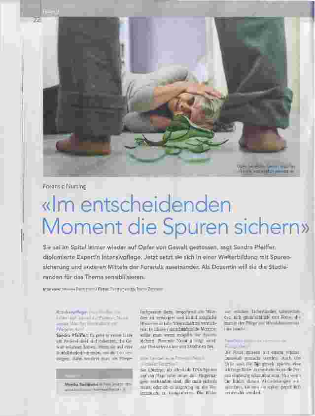 Vorschauseite 1: Im entscheidenden Moment die Spuren sichern