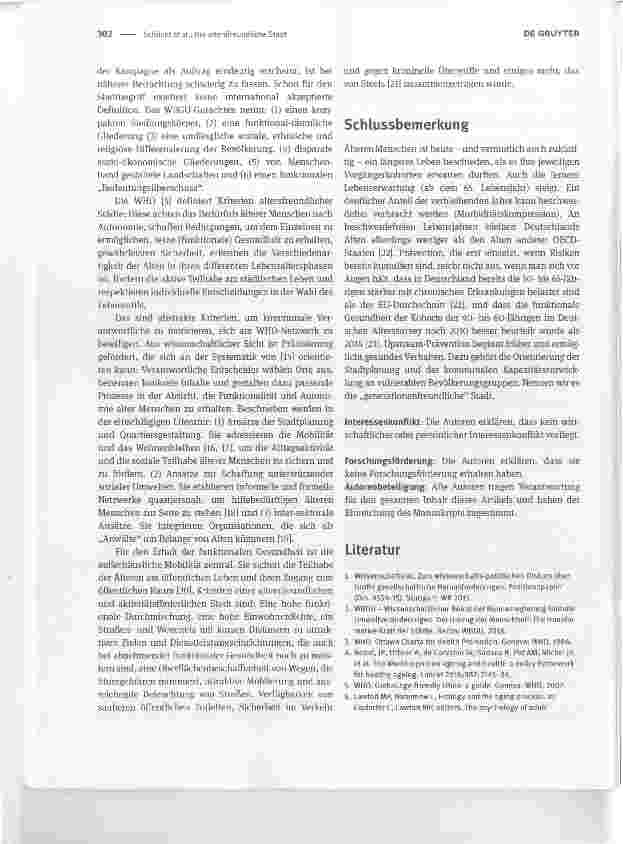 Vorschauseite 2: Die altersfreundliche Stadt