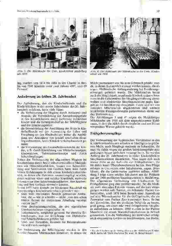 Vorschauseite 3: Das Kinderkrankenhaus im Wandel der Zeit