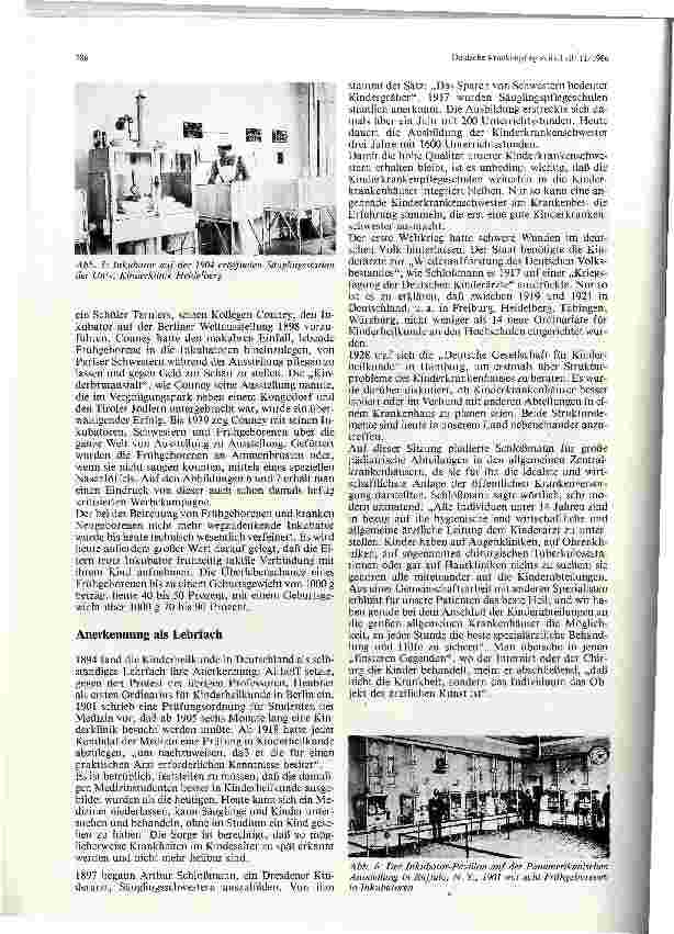 Vorschauseite 4: Das Kinderkrankenhaus im Wandel der Zeit