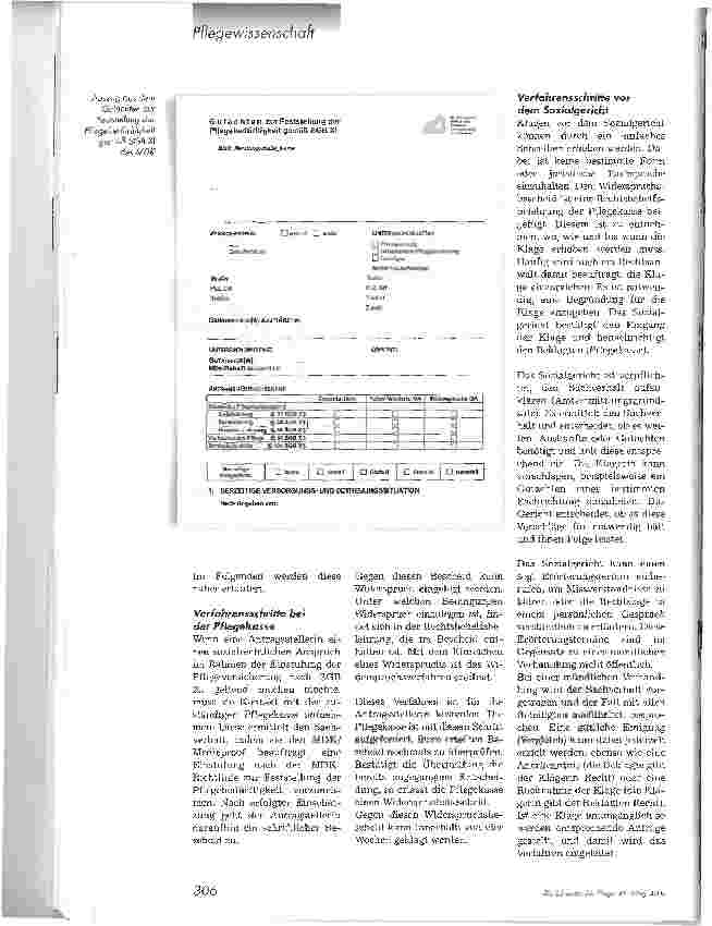 Vorschauseite 2: Pflegerische Gutachten im Bereich des SGB XI