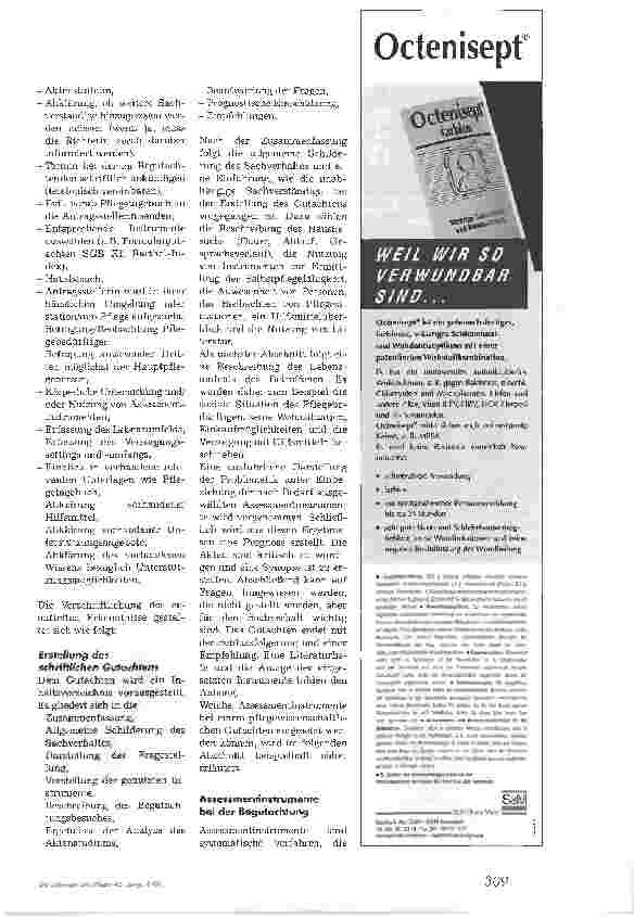Vorschauseite 5: Pflegerische Gutachten im Bereich des SGB XI