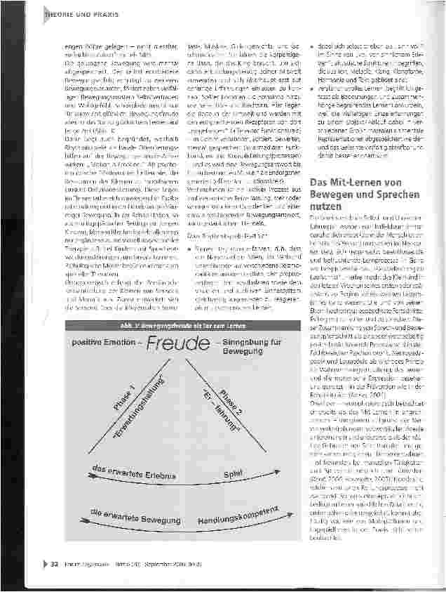 Vorschauseite 3: Auch Sprache ist Bewegung