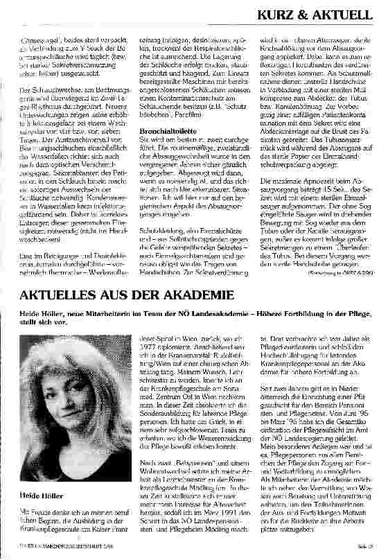 Vorschauseite 2: Hygiene in der Intensivmedizin Teil 2