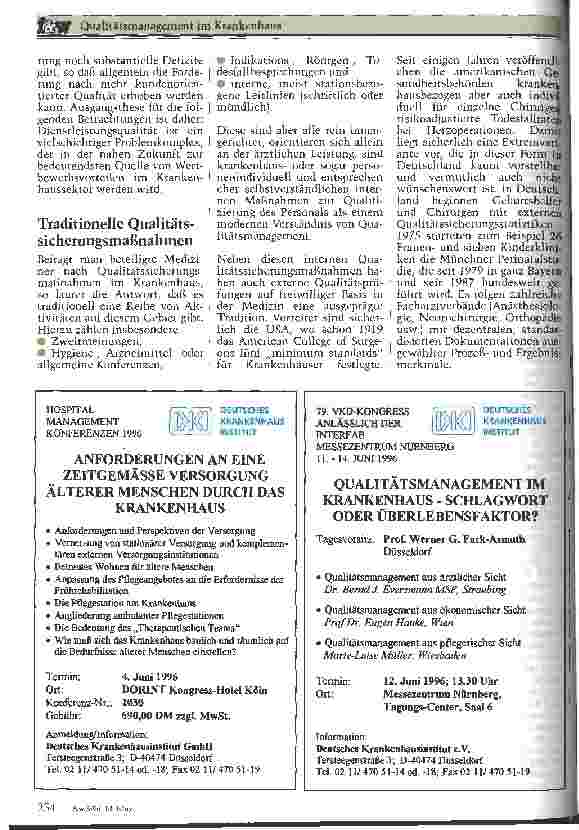 Vorschauseite 3: Qualitätsmanagement im Krankenhaus