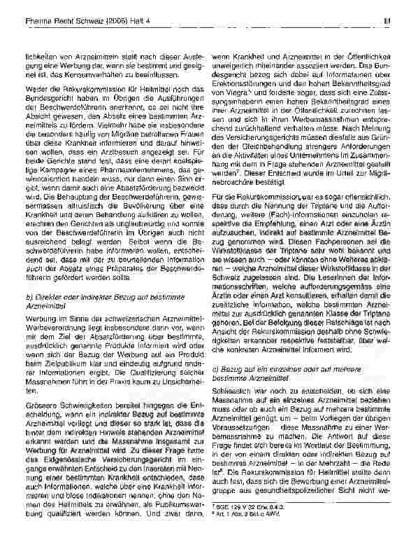 Vorschauseite 3: Das Verbot von Publikumswerbung fürverschreibungspflichtige Arzneimittel im Spannungsfeldzwischen Information und Werbung
