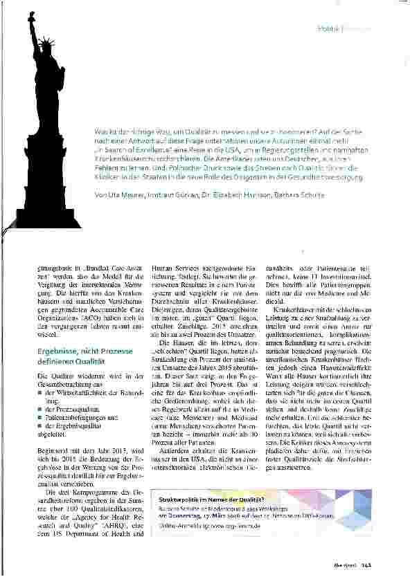 Vorschauseite 2: Qualitätsorientierte Vergütung