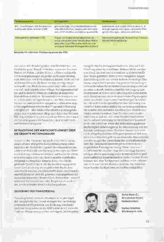 Vorschauseite 2: Pflegeheim-Modernisierung: Die Immobilie neu ausrichten