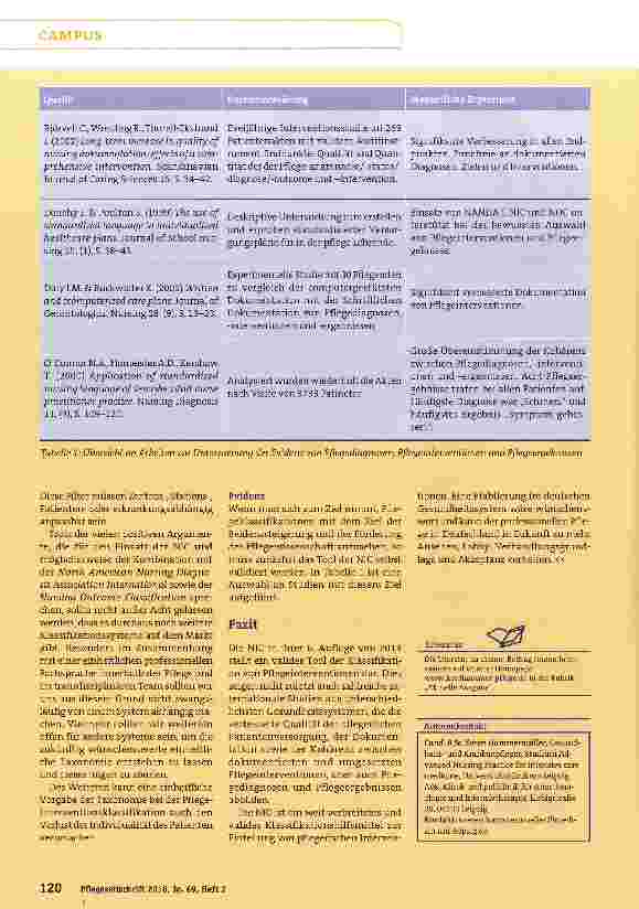 Vorschauseite 4: Pflegeinterventionen klassifizieren