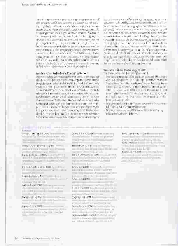 Vorschauseite 2: Schmerzzustände von Neugeborenen zuverlässiger beurteilen