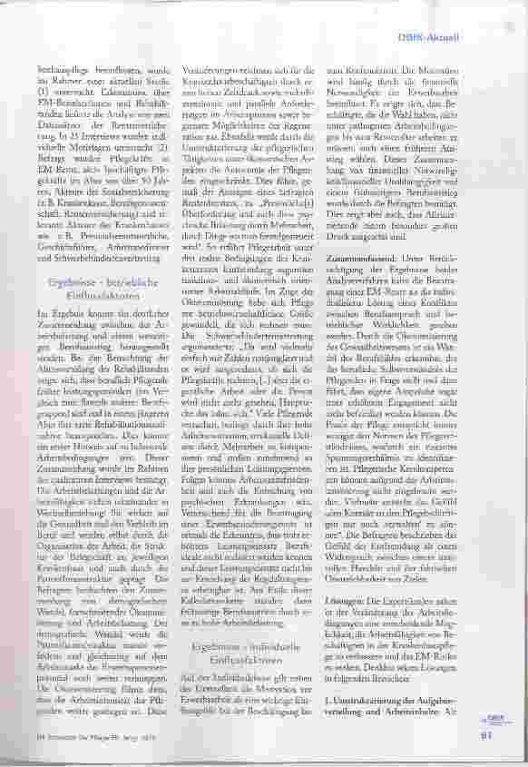 Vorschauseite 2: ERWERBSMINDERUNGSRENTE ALS WEG AUS DEM BERUF?