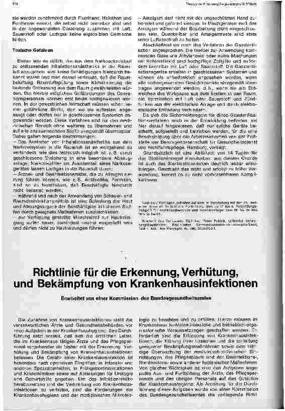 Vorschauseite 3: Maßnahmen zur Verhütung von Unfällen im Krankenhaus