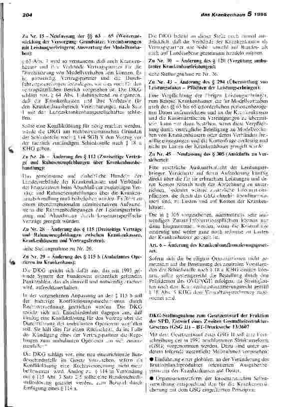 Vorschauseite 3: GKV-Weiterentwicklungsgesetz (GKVWG) Zweites Gesundheits-Strukturgesetz (GSG II)
