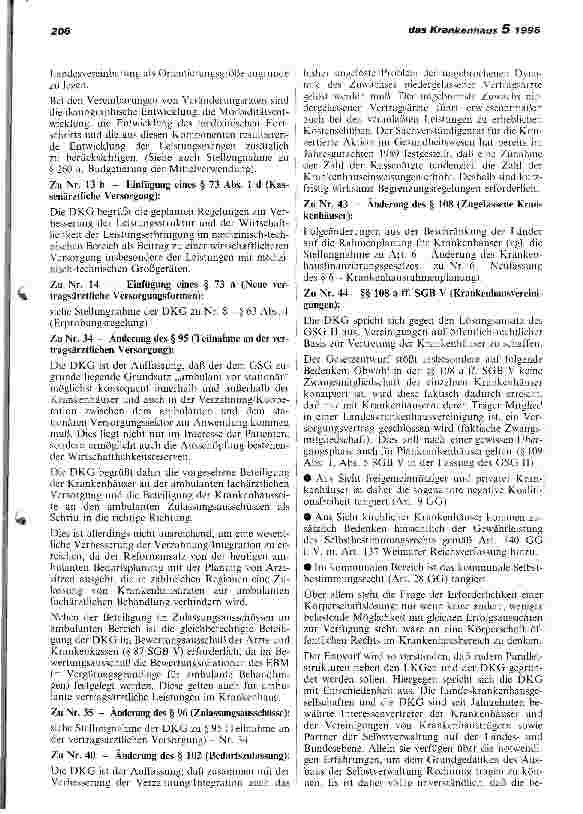 Vorschauseite 5: GKV-Weiterentwicklungsgesetz (GKVWG) Zweites Gesundheits-Strukturgesetz (GSG II)