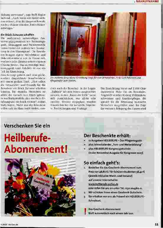 Vorschauseite 2: Ein Zuhause für beatmete Menschen