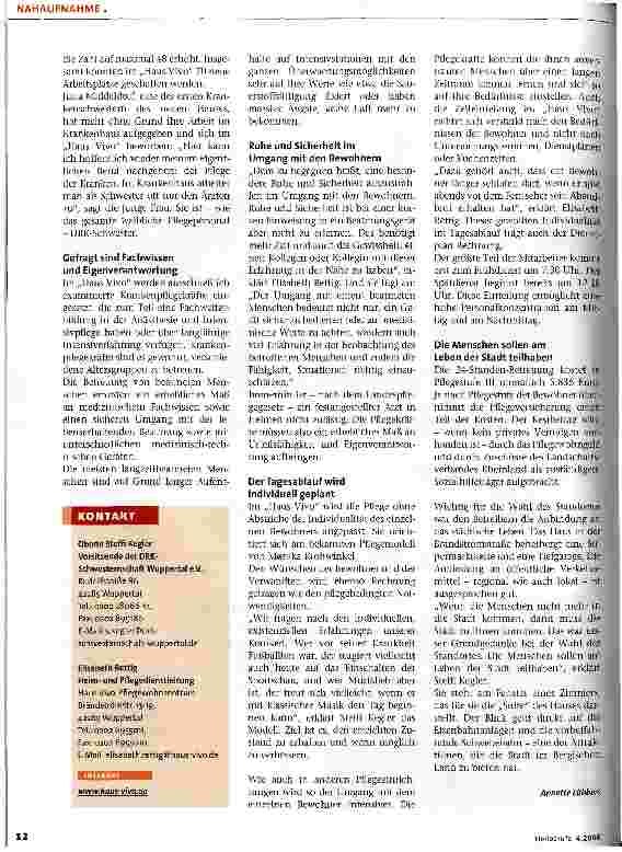 Vorschauseite 3: Ein Zuhause für beatmete Menschen