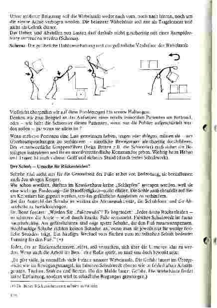Vorschauseite 3: Heben und Tragen im Krankenhaus