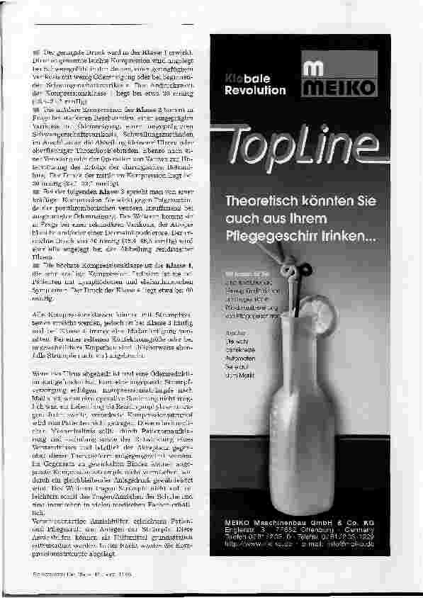 Vorschauseite 4: Ulcus cruris venosum - Kompressionstherapie: ohne Wicklung keine Entwicklung