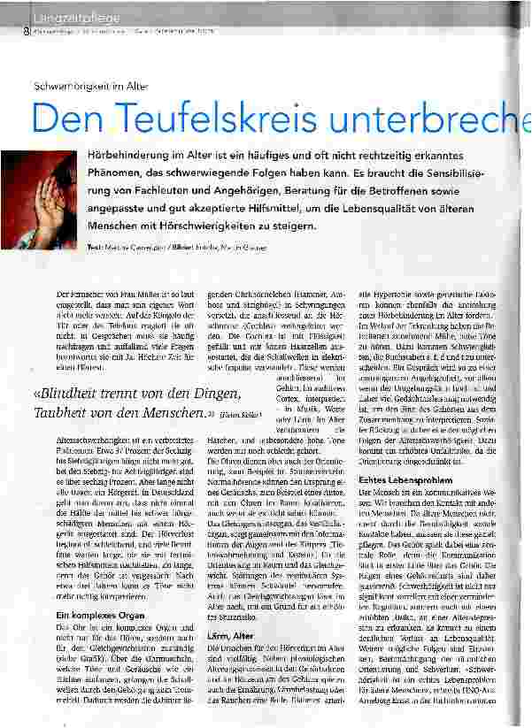 Vorschauseite 1: Den Teufelskreis unterbrechen