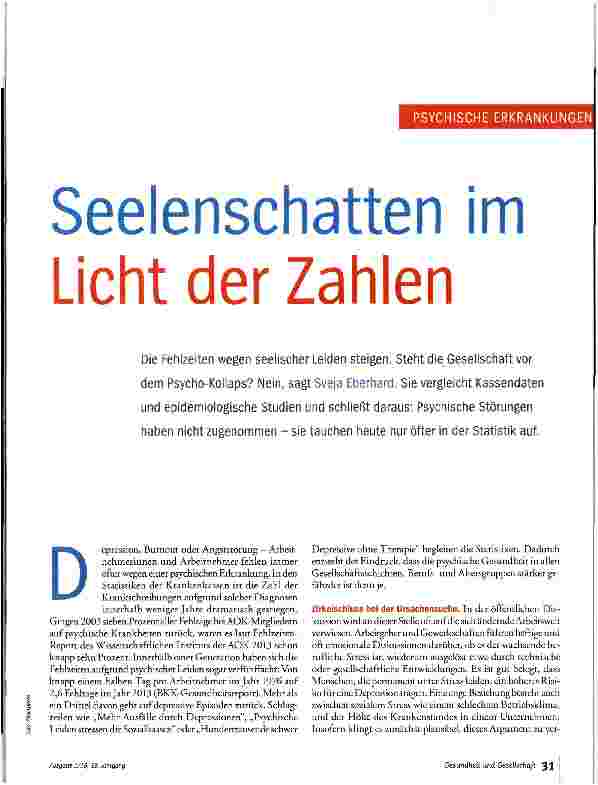 Vorschauseite 1: Seelenschatten im Licht der Zahlen
