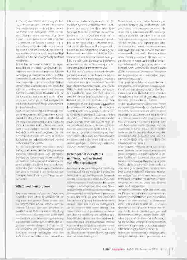 Vorschauseite 2: Potenziale des Alters