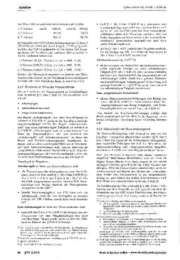 Vorschauseite 6: Arbeit und Rente